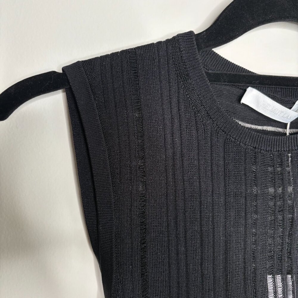 Helmut Lang Open Back Sleeveless Sheer Top - Picture 9 of 10